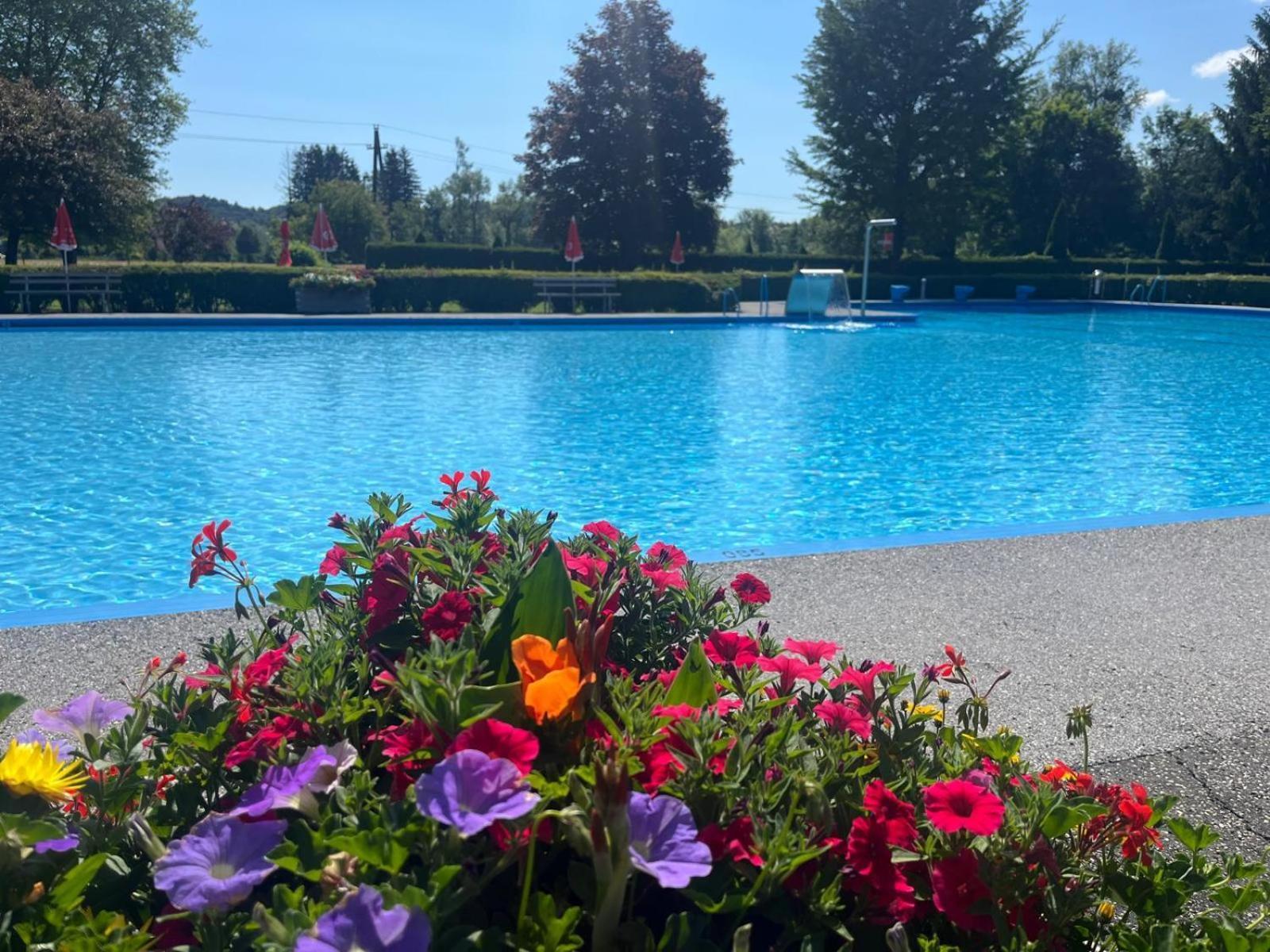 Ferienwohnung Am Freibad Leutschach Dış mekan fotoğraf